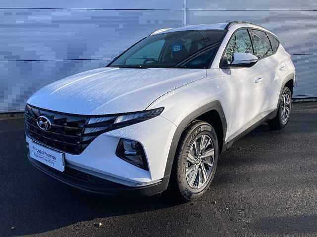 Hyundai TUCSON 1.6 TGDi Hybrid 230 SE Connect 5dr 2WD Auto White