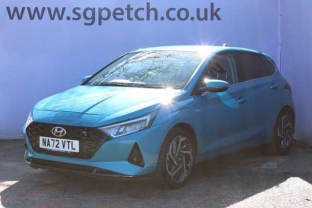 Hyundai I20 1.0 T-GDi MHEV Premium Euro 6 (s/s) 5dr Blue