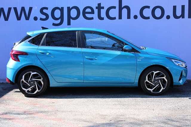Hyundai I20 1.0 T-GDi MHEV Premium Euro 6 (s/s) 5dr Blue