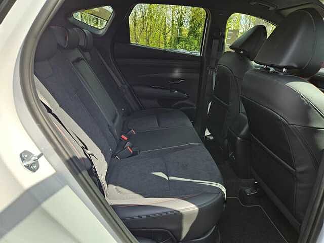 Hyundai TUCSON 1.6T 239 Hybrid N Line 5dr Auto White
