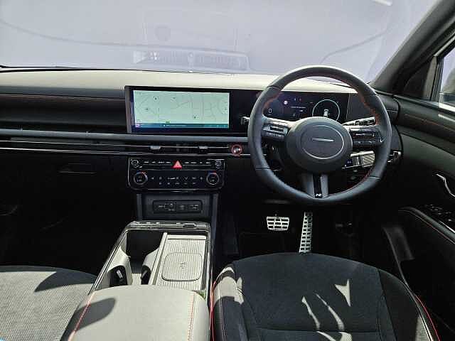 Hyundai TUCSON 1.6T 239 Hybrid N Line 5dr Auto White
