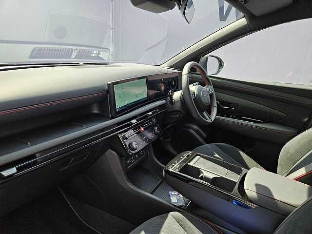 Hyundai TUCSON 1.6T 239 Hybrid N Line 5dr Auto White