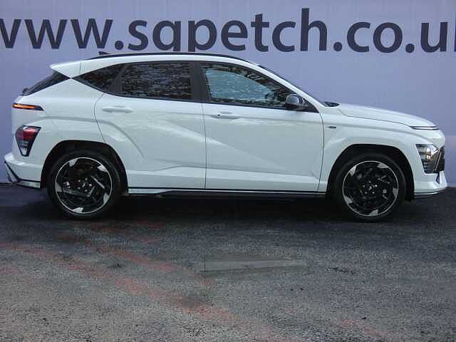 Hyundai KONA 160kW N Line S 65kWh 5dr Auto White