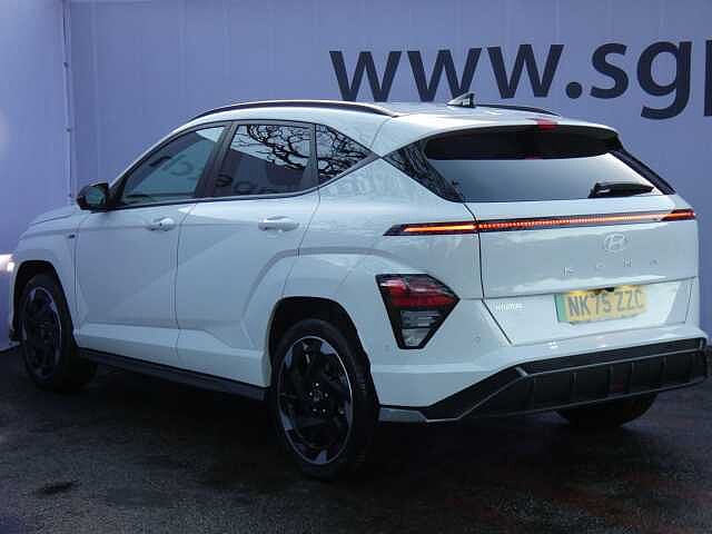 Hyundai KONA 160kW N Line S 65kWh 5dr Auto White