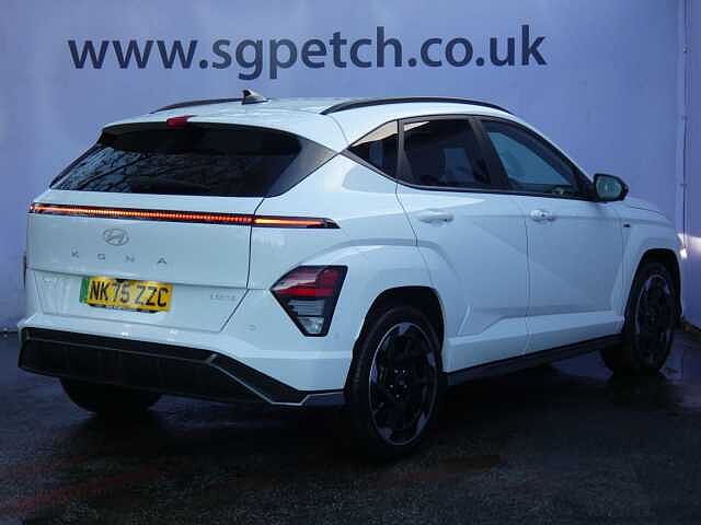 Hyundai KONA 160kW N Line S 65kWh 5dr Auto White