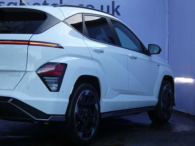 Hyundai KONA 160kW N Line S 65kWh 5dr Auto White