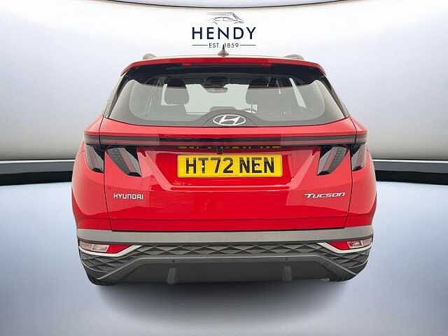 Hyundai TUCSON TGDi 48V MHD DCT SE Connect ENGINE RED