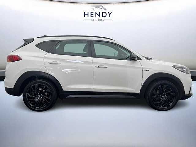 Hyundai TUCSON 1.6 TGDi 177 N Line 5dr 2WD POLAR WHITE