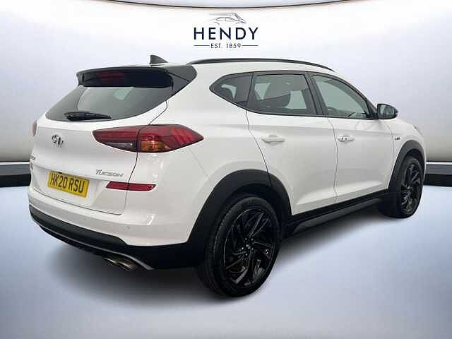 Hyundai TUCSON 1.6 TGDi 177 N Line 5dr 2WD POLAR WHITE