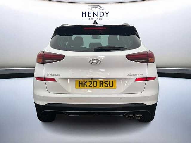 Hyundai TUCSON 1.6 TGDi 177 N Line 5dr 2WD POLAR WHITE