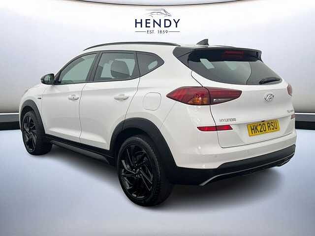 Hyundai TUCSON 1.6 TGDi 177 N Line 5dr 2WD POLAR WHITE