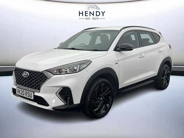 Hyundai TUCSON 1.6 TGDi 177 N Line 5dr 2WD POLAR WHITE