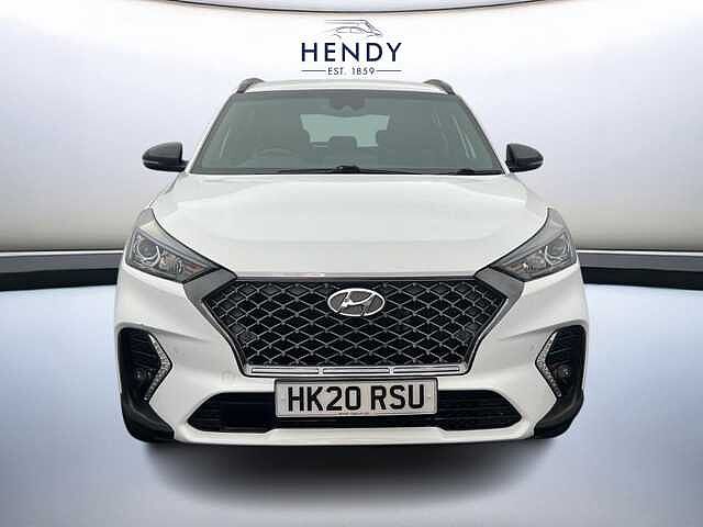 Hyundai TUCSON 1.6 TGDi 177 N Line 5dr 2WD POLAR WHITE