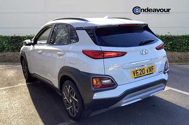Hyundai KONA 1.6 GDi Hybrid Premium SE 5dr DCT White