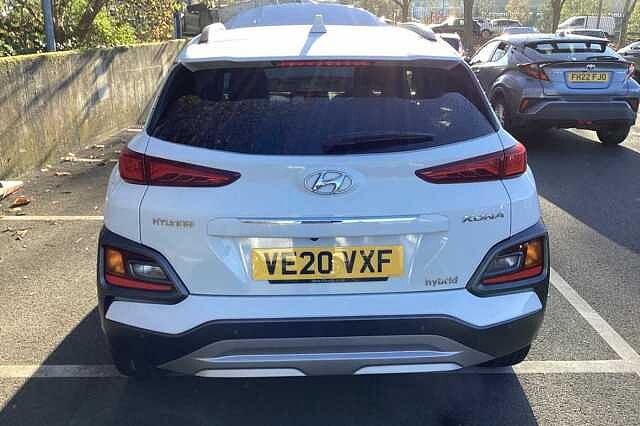 Hyundai KONA 1.6 GDi Hybrid Premium SE 5dr DCT White