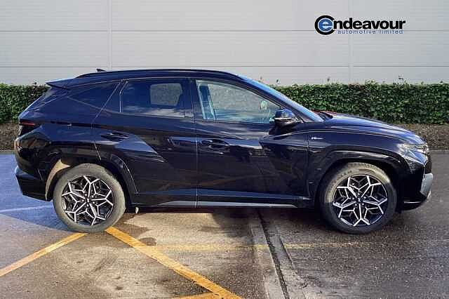 Hyundai TUCSON 1.6 TGDi Hybrid 230 N Line S 5dr 2WD Auto Black