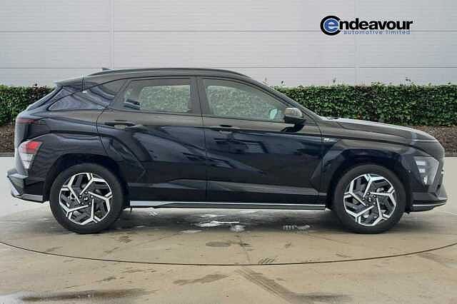 Hyundai KONA 1.6 Hybrid 129 N Line 5dr DCT Black