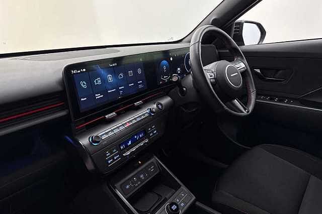 Hyundai KONA 1.6 Hybrid 129 N Line 5dr DCT Black