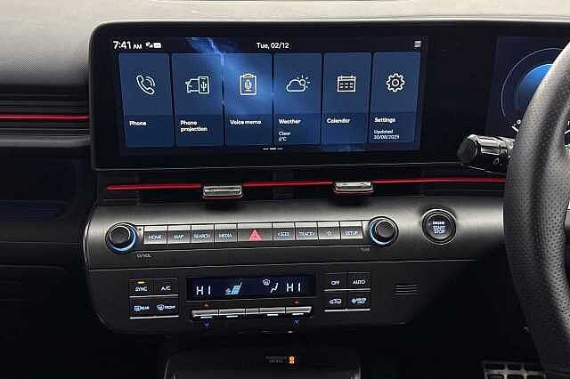 Hyundai KONA 1.6 Hybrid 129 N Line 5dr DCT Black