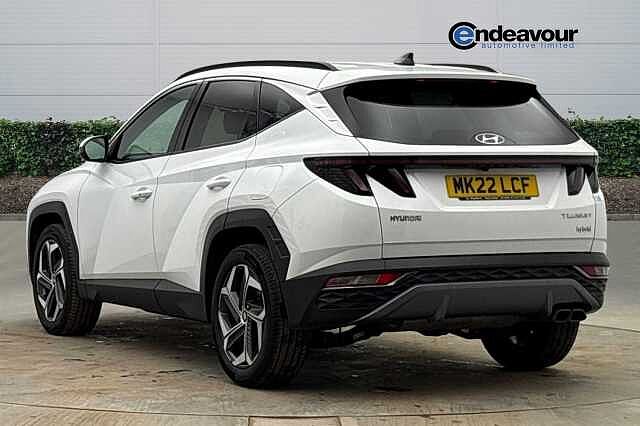 Hyundai TUCSON 1.6 TGDi Hybrid 230 Premium 5dr 2WD Auto White