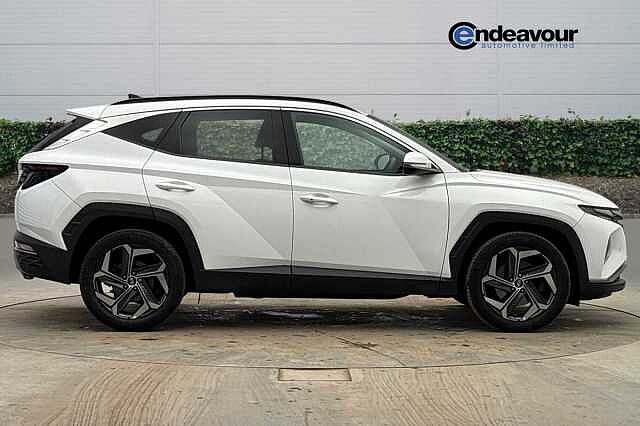 Hyundai TUCSON 1.6 TGDi Hybrid 230 Premium 5dr 2WD Auto White