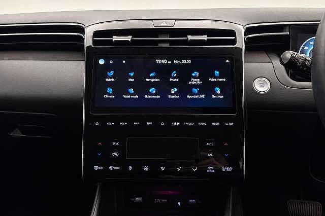 Hyundai TUCSON 1.6 TGDi Hybrid 230 Premium 5dr 2WD Auto White