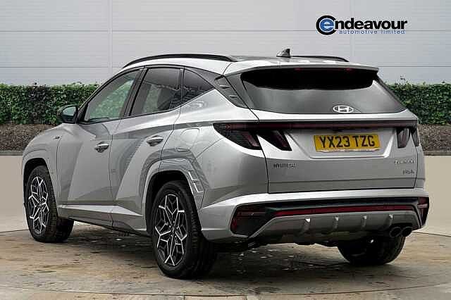 Hyundai TUCSON 1.6 TGDi Plug-in Hybrid N Line S 5dr 4WD Auto Silver