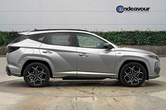 Hyundai TUCSON 1.6 TGDi Plug-in Hybrid N Line S 5dr 4WD Auto Silver