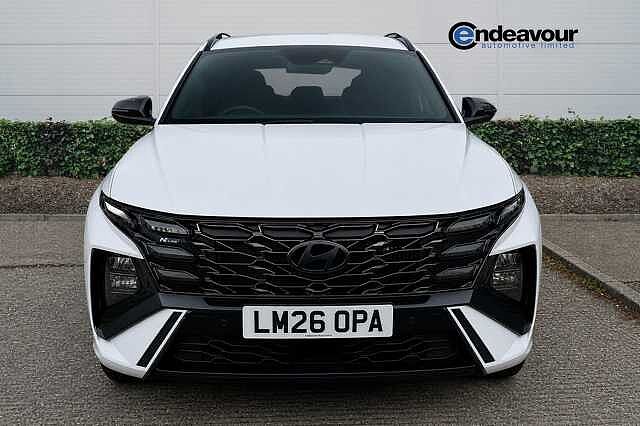 Hyundai TUCSON 1.6T Hybrid N Line 5dr Auto White