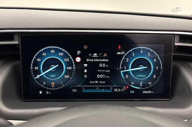 Hyundai TUCSON 1.6 TGDi 48V MHD Ultimate 5dr 2WD DCT Silver