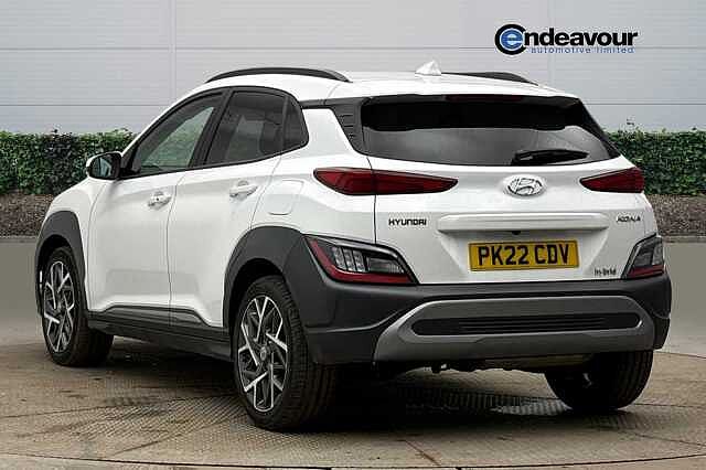 Hyundai KONA 1.6 GDi Hybrid Premium 5dr DCT White