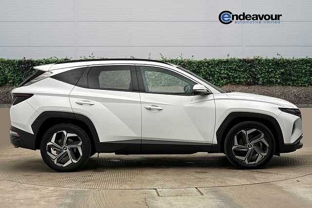 Hyundai TUCSON 1.6 TGDi Hybrid 230 Premium 5dr 2WD Auto White