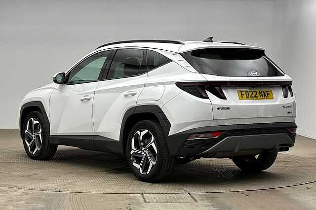 Hyundai TUCSON 1.6 TGDi Hybrid 230 Premium 5dr 2WD Auto White