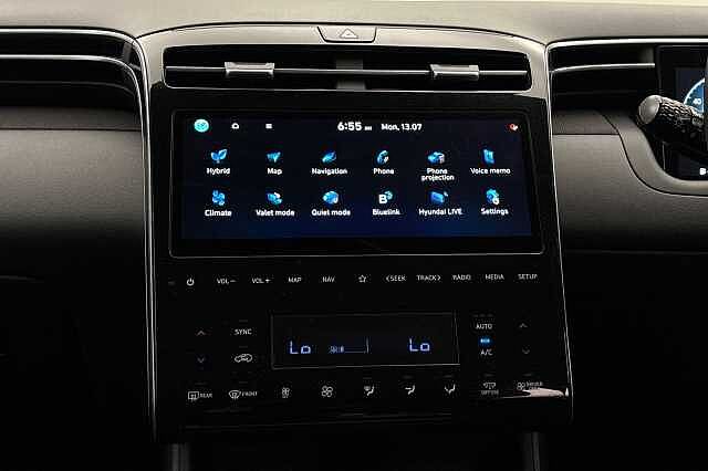 Hyundai TUCSON 1.6 TGDi Hybrid 230 SE Connect 5dr 2WD Auto Black