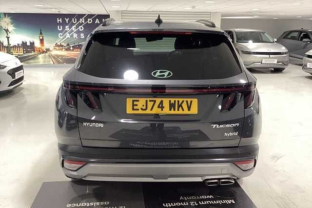 Hyundai TUCSON 1.6T Hybrid Ultimate 5dr Auto Grey