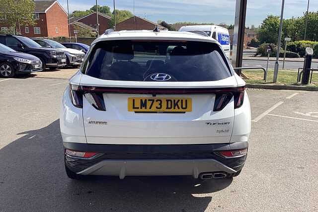 Hyundai TUCSON 1.6 TGDi Hybrid 230 Premium 5dr 2WD Auto White