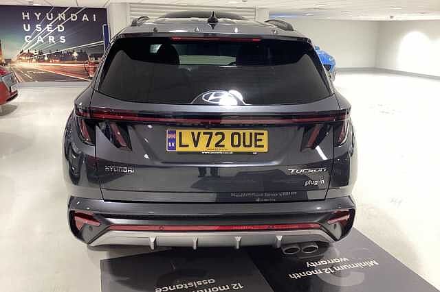Hyundai TUCSON 1.6 TGDi Plug-in Hybrid N Line 5dr 4WD Auto Grey