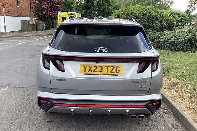 Hyundai TUCSON 1.6 TGDi Plug-in Hybrid N Line S 5dr 4WD Auto Silver