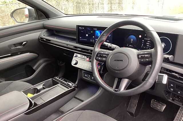 Hyundai TUCSON 1.6T Hybrid N Line S 5dr 4WD Auto White