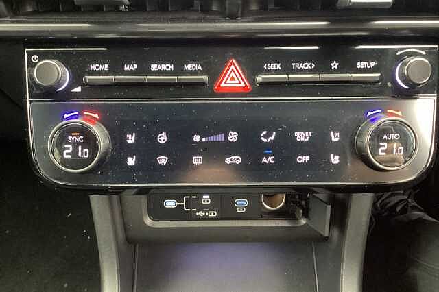 Hyundai TUCSON 1.6T Hybrid N Line S 5dr 4WD Auto White