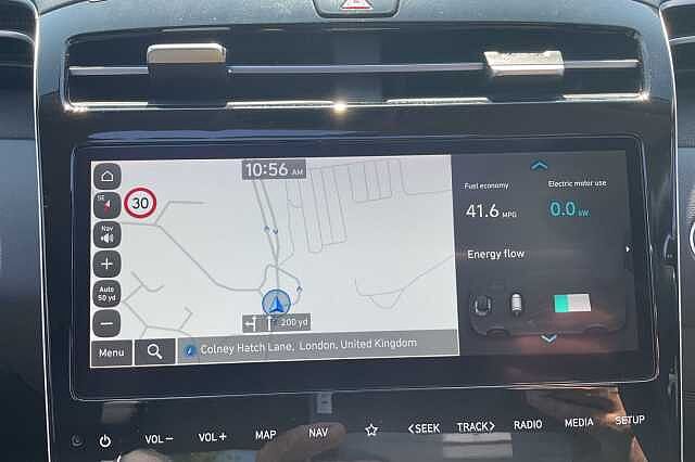 Hyundai TUCSON 1.6 TGDi Hybrid 230 Ultimate 5dr 2WD Auto Blue