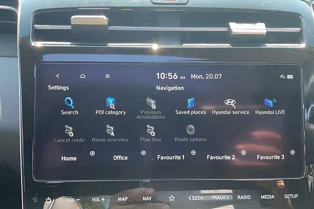 Hyundai TUCSON 1.6 TGDi Hybrid 230 Ultimate 5dr 2WD Auto Blue