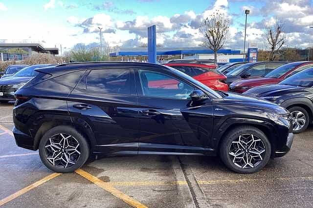 Hyundai TUCSON 1.6 TGDi Hybrid 230 N Line S 5dr 2WD Auto Black