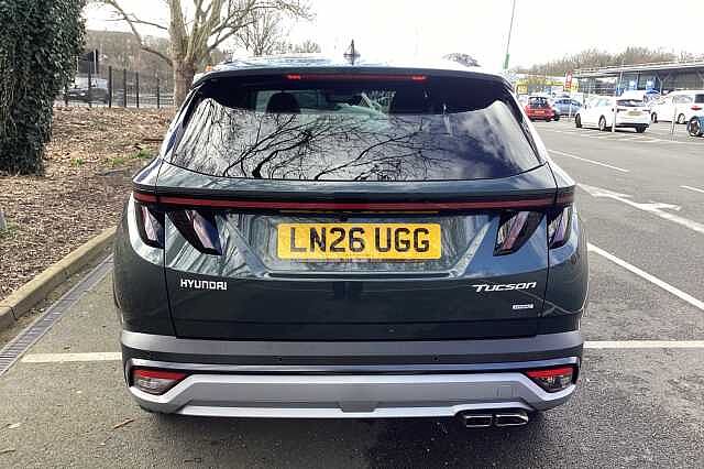 Hyundai TUCSON 1.6T 180 Ultimate 5dr 4WD DCT Green
