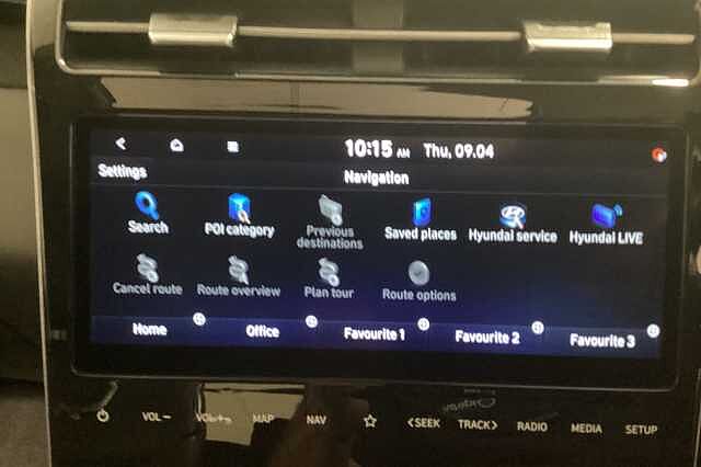 Hyundai TUCSON 1.6 TGDi Hybrid 230 Ultimate 5dr 2WD Auto Black