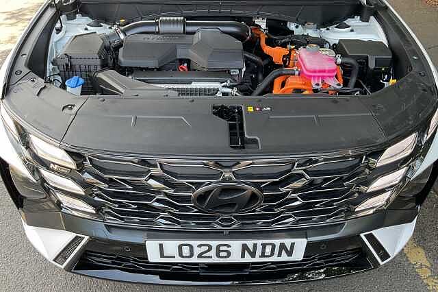 Hyundai TUCSON 1.6T 239 Hybrid N Line Edition 5dr Auto White