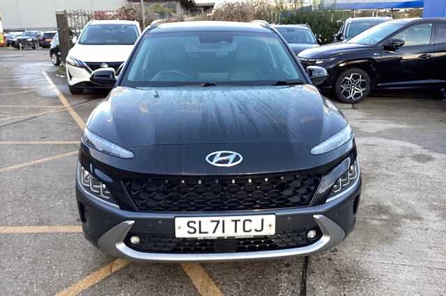 Hyundai KONA 1.6 GDi Hybrid Ultimate 5dr DCT Black