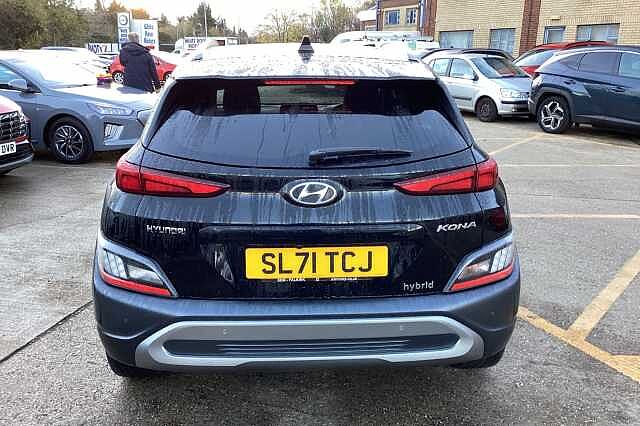 Hyundai KONA 1.6 GDi Hybrid Ultimate 5dr DCT Black