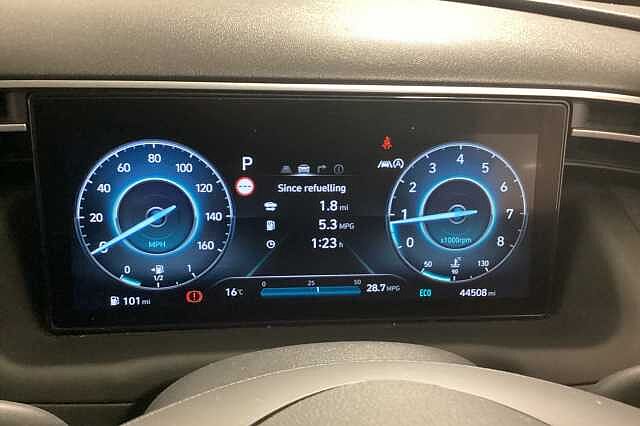 Hyundai TUCSON 1.6 TGDi 48V MHD Ultimate 5dr 2WD DCT Black