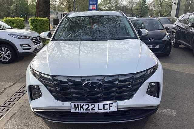Hyundai TUCSON 1.6 TGDi Hybrid 230 Premium 5dr 2WD Auto White